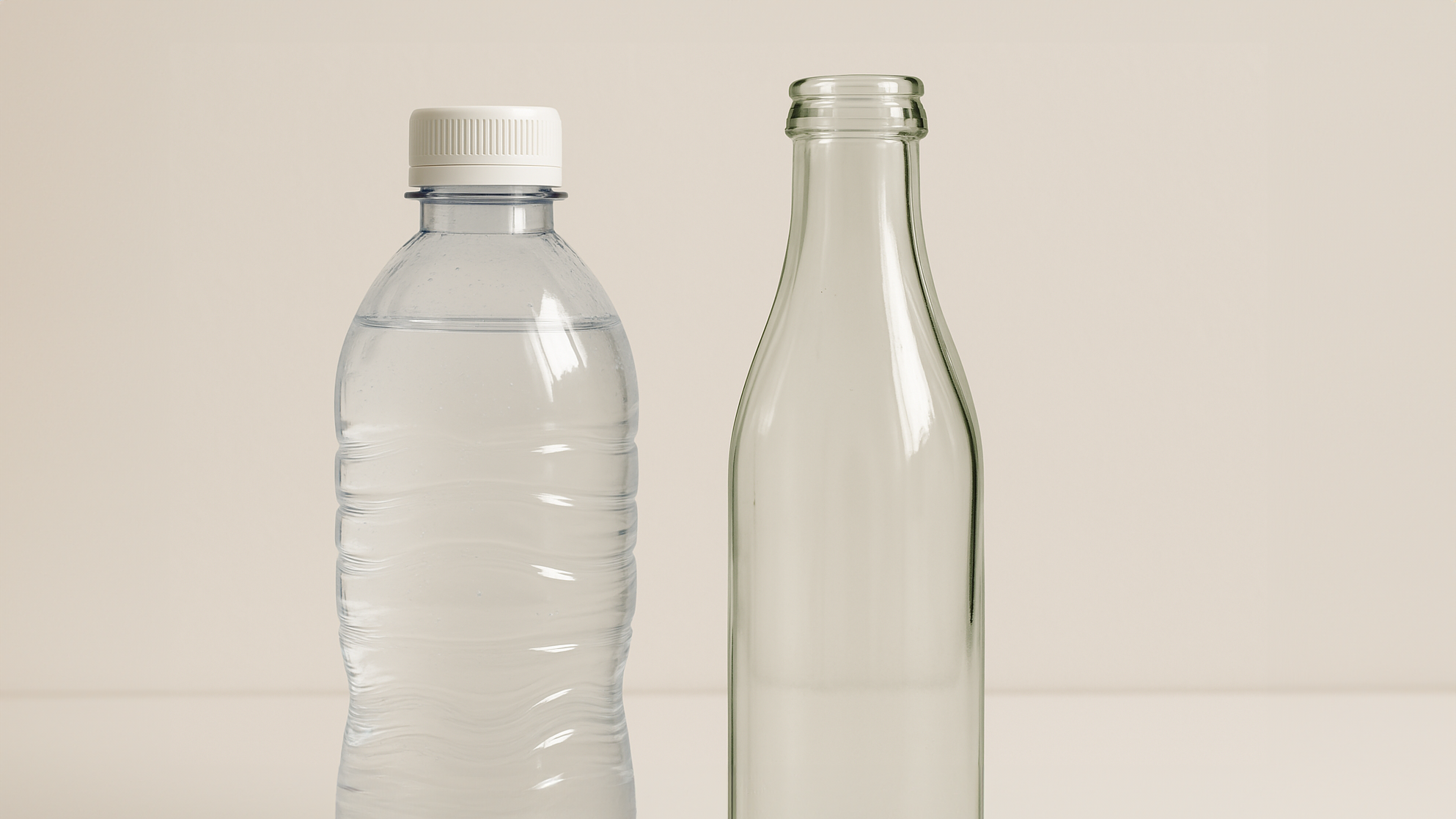 Vetro vs plastica: una sfida ecosostenibile