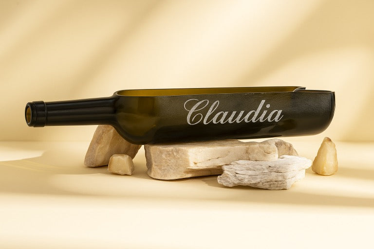 Bordeaux Tray with Neck with Personalisation