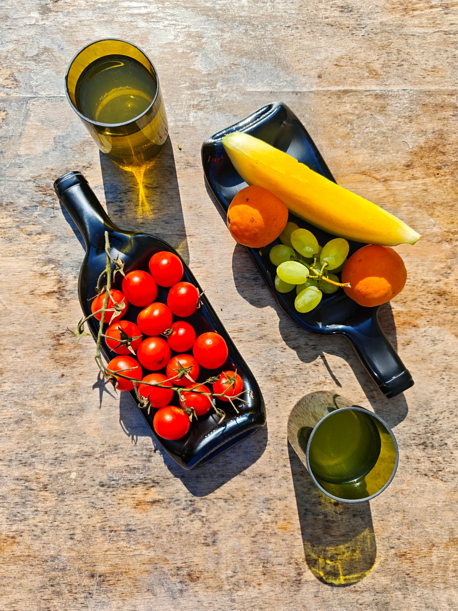 Tray | Crushed wine bottle