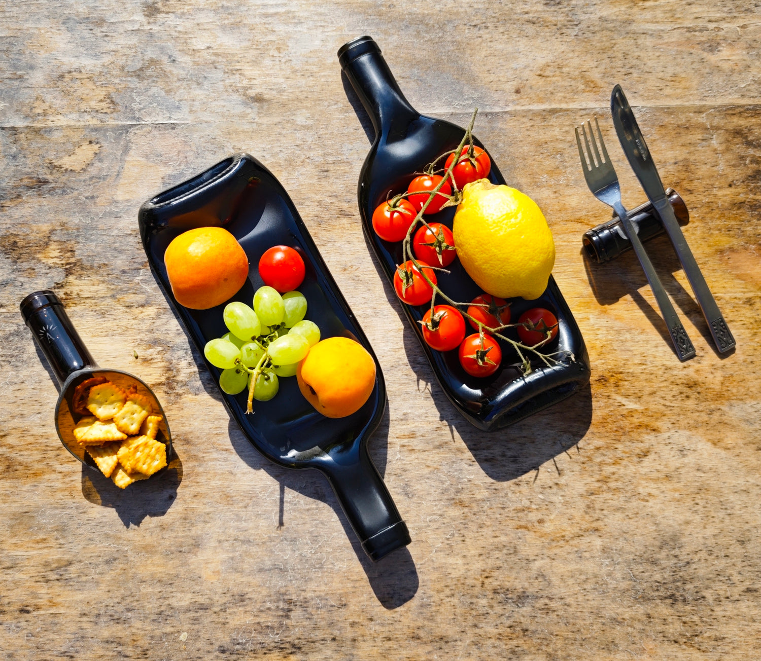 Tray | Crushed wine bottle