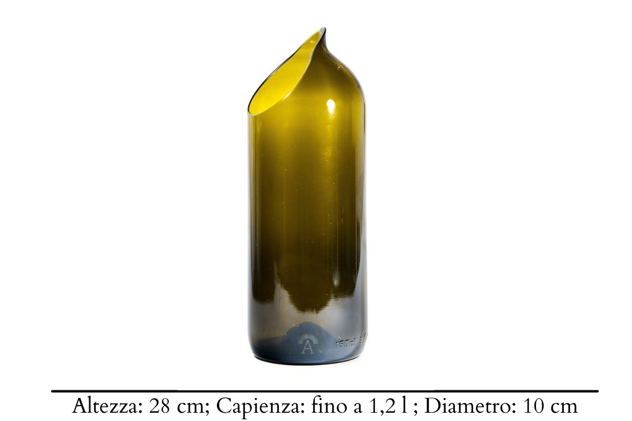 vetro riciclato brocca