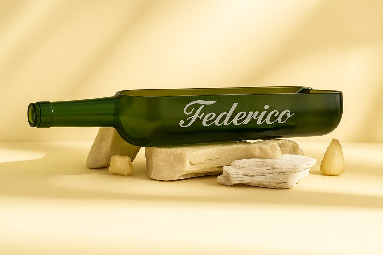 Bordeaux Tray with Neck with Personalisation