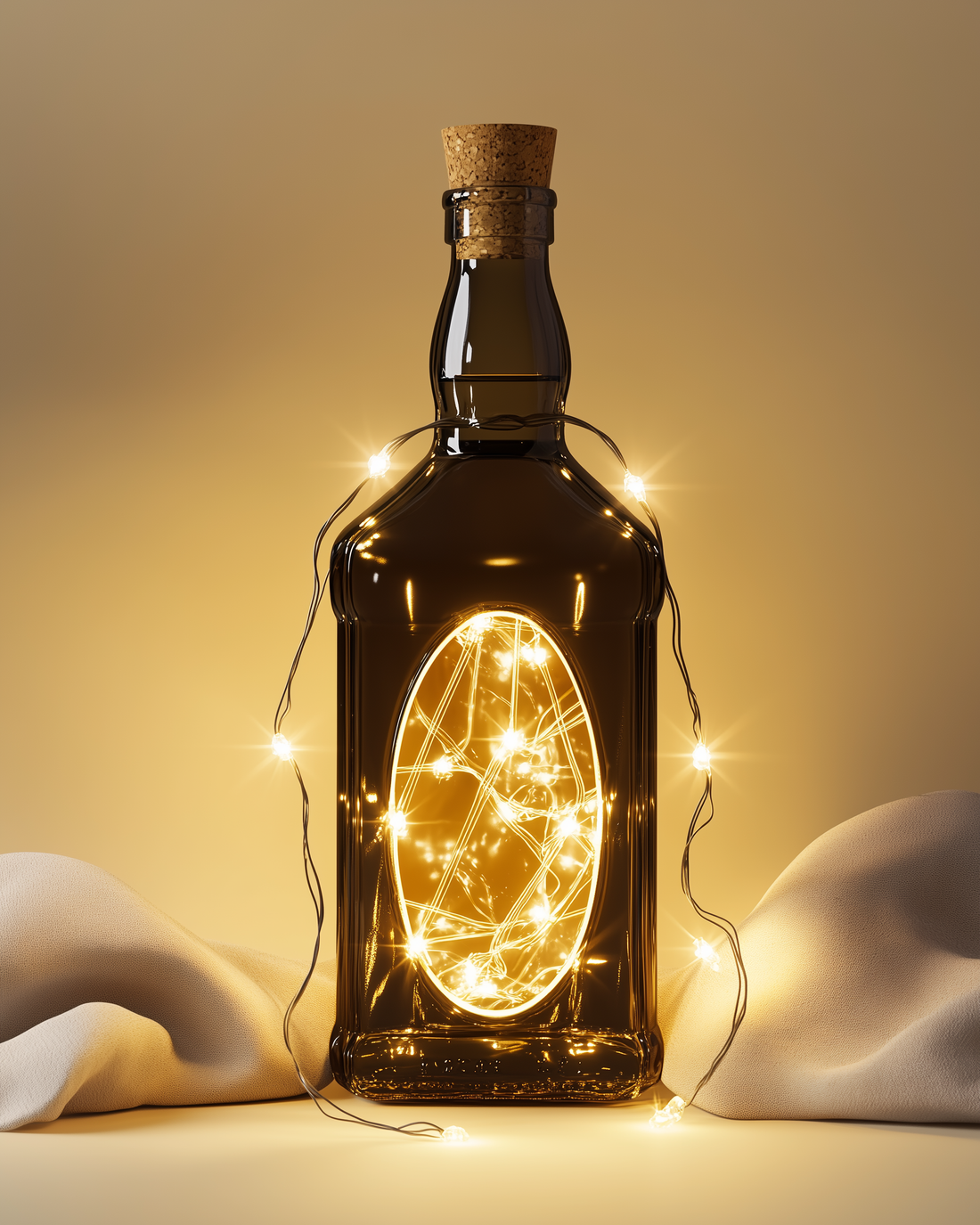 Lampe à bouteille Jack Daniel&