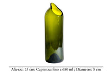 Load image into Gallery viewer, bicchiere bottiglia riciclata 
